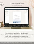 Alyssa | Ocean Save the Date Template