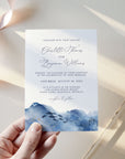 YLENIA Ocean Wedding Invitation Template