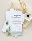 Selma | Beach Wedding Weekend Itinerary Template
