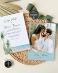 SELMA | Palm Tree Wedding Invitation Template