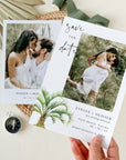 Kala | Minimal Palm Tree Save the Date Template