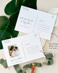 Kala | Palm Tree Save the Date Postcard with Photo