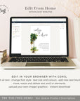 Kala | Tropical Wedding Invitation Template Suite