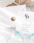 Chiara | Beach Wedding Save the Date Template