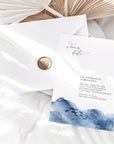 YLENIA Ocean Save the Date Template