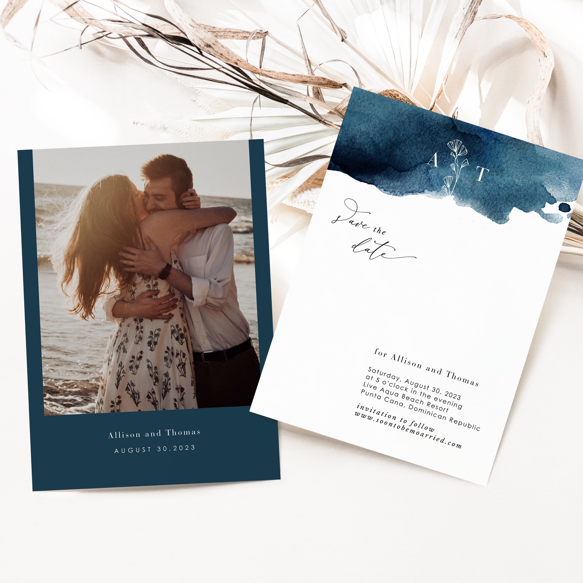 Greta | Coastal Save the Date Template