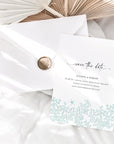 Aida | Ocean Wedding Save the Date Template with Photo