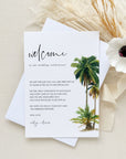 Kala | Tropical Wedding Weekend Itinerary Template