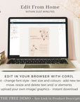 HAZEL Terracotta Wedding Stationery Templates Bundle
