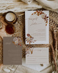 MARIGOLD Boho Wedding Invitation Template Suite