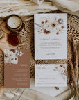 LAUREL Boho Wedding Invitation Suite Template