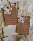 LAUREL Boho Wedding Invitation Suite Template