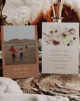 LAUREL Boho Wedding Invitation Suite Template