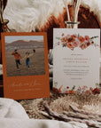 SCARLETT Bohemian Wedding Invitation Template