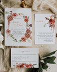 SCARLETT Boho Wedding Invitation Suite Template
