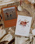 SCARLETT Printable Save the Date Template Boho