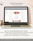 SCARLETT Boho Wedding Stationery Template Bundle