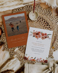 SCARLETT Bohemian Wedding Invitation Template