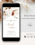 LAUREL Boho Wedding Save the Date Electronic