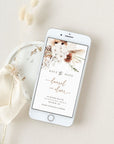 LAUREL Boho Wedding Save the Date Electronic