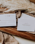 SIENNA Terracotta Wedding Invitation Set Template