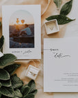 LAURA Modern Boho Save the Date Template