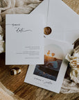 LAURA Modern Boho Save the Date Template