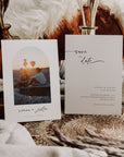 LAURA Modern Boho Save the Date Template