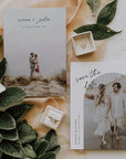 LAURA Arch Save the Date Template with Photo