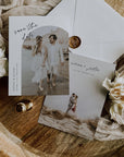 LAURA Arch Save the Date Template with Photo