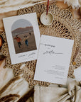 LAURA Modern Boho Wedding Invitation Template