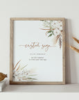 LAUREL Custom Wedding Sign Printable