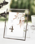 LAUREL Printable Table Numbers for Wedding
