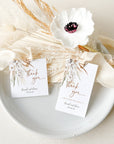 LAUREL Printable Tags for Wedding Favors