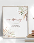 LAUREL Custom Wedding Sign Printable