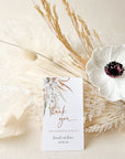 LAUREL Printable Tags for Wedding Favors