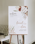 LAUREL Welcome Wedding Sign Template