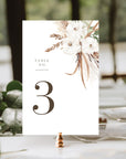 LAUREL Printable Table Numbers for Wedding