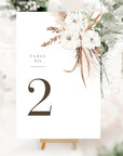 LAUREL Printable Table Numbers for Wedding
