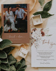 LAUREL Boho Wedding Thank You Cards Templates
