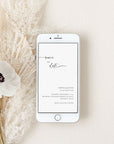 LAURA Modern Save the Date Electronic