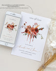 SCARLETT Boho Save the Date Digital