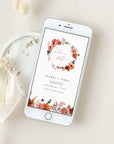 SCARLETT Electronic Save the Date Boho Style
