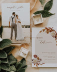 MARIGOLD Boho Wedding Save the Date Template