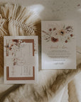 LAUREL Boho Wedding Invitation Suite Template
