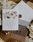 LAUREL Boho Wedding Invitation Suite Template