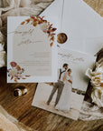 MARIGOLD Boho Wedding Invitation Template Suite