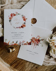 SCARLETT Rustic Boho Save the Date Cards