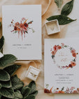SCARLETT Rustic Boho Save the Date Cards