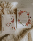SCARLETT Boho Wedding Invitation Suite Template
